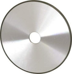 Made in USA - 8" Diam x 1-1/4" Hole x 1/4" Thick, 150 Grit Surface Grinding Wheel - Diamond, Type 1A1, Very Fine Grade - Americas Industrial Supply