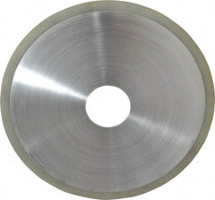 Made in USA - 6" 120 Grit Diamond Cutoff Wheel - 0.035" Thick, 1-1/4" Arbor, Use with Die Grinders - Americas Industrial Supply