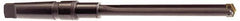 Allied Machine and Engineering - Series 4, 1-29/32 to 2-9/16" Diam, 5MT Taper Shank, Straight Flute Spade Drill - 34-5/8" Max Depth, 38-1/8" Body Length, 43-13/16" OAL, Extended Length, Through Coolant - Americas Industrial Supply