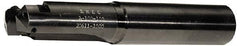 Allied Machine and Engineering - Series D, 2 to 2-7/8" Diam, 1-1/2" Diam Straight Shank, Straight Flute Spade Drill - 9" Max Depth, 10" Body Length, 13" OAL, Standard Length, Through Coolant - Americas Industrial Supply