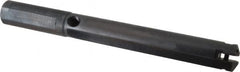 Allied Machine and Engineering - Series B, 1-1/4 to 1-3/4" Diam, 1-1/4" Diam Straight Shank, Spade Drill - 8-1/8" Max Depth, 8-23/32" Body Length, 11-5/8" OAL, Standard Length, Through Coolant - Americas Industrial Supply