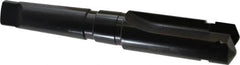 Allied Machine and Engineering - Series C, 1-1/2 to 2-3/8" Diam, 4MT Taper Shank, Straight Flute Spade Drill - 4" Max Depth, 5-1/4" Body Length, 8-7/8" OAL, Short Length - Americas Industrial Supply