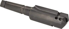 Allied Machine and Engineering - Series D, 2 to 2-7/8" Diam, 4MT Taper Shank, Straight Flute Spade Drill - 4-1/2" Max Depth, 5-3/4" Body Length, 9-3/8" OAL, Short Length - Americas Industrial Supply