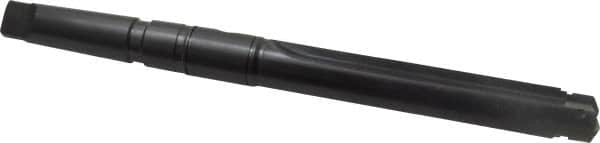 Allied Machine and Engineering - Series B, 1-1/4 to 1-3/4" Diam, 4MT Taper Shank, Straight Flute Spade Drill - 8-1/8" Max Depth, 10-21/32" Body Length, 14-11/16" OAL, Standard Length, Through Coolant - Americas Industrial Supply