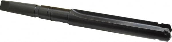 Allied Machine and Engineering - Series C, 1-1/2 to 2-3/8" Diam, 4MT Taper Shank, Straight Flute Spade Drill - 8-1/2" Max Depth, 11-7/16" Body Length, 15-1/16" OAL, Standard Length, Through Coolant - Americas Industrial Supply