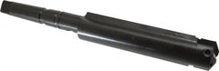 Allied Machine and Engineering - Series D, 2 to 2-7/8" Diam, 4MT Taper Shank, Straight Flute Spade Drill - 9" Max Depth, 11-15/16" Body Length, 15-9/16" OAL, Standard Length, Through Coolant - Americas Industrial Supply