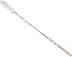 Vikan - 0.4" Diam Polyester Valve Brush - 19-5/8" OAL, 5-11/16" Head Length, Polypropylene & Stainless Steel Handle - Americas Industrial Supply