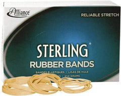 Alliance - 3" Circumference, 1/8" Wide, Ergonomic Rubber Band Strapping - 950 Pieces - Americas Industrial Supply