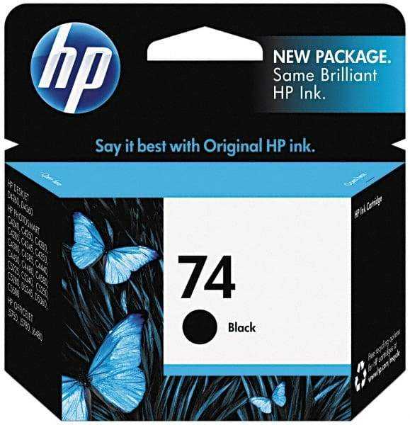 Hewlett-Packard - Black Ink Cartridge - Use with HP Photosmart 3110, 3210, 3310, 8250, C5150, C6150, C6180, C6240, C6250, C6280, C7150, C7180, C7250, C7280, C8150, C8180, D6160, D7175, D7155, D7160, D7260, D7345, D7355, D7360, D7460 - Americas Industrial Supply