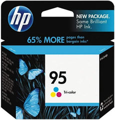 Hewlett-Packard - Cyan, Magenta & Yellow Ink Cartridge - Use with HP Officejet H470 - Americas Industrial Supply