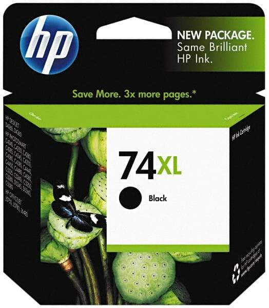 Hewlett-Packard - Black Ink Cartridge - Use with HP Photosmart 3110, 3210, 3310, 8250, C5150, C6150, C6180, C6240, C6250, C6280, C7150, C7180, C7250, C7280, C8150, C8180, D6160, D7175, D7155, D7160, D7260, D7345, D7355, D7360, D7460 - Americas Industrial Supply