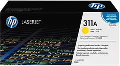 Hewlett-Packard - Yellow Toner Cartridge - Use with HP Color LaserJet 3700 - Americas Industrial Supply