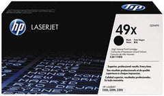 Hewlett-Packard - Black Toner Cartridge - Use with HP LaserJet 1160, 1160Le, 1320, 1320t, 1320n, 1320nw, 1320tn, 3390 - Americas Industrial Supply