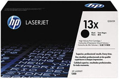 Hewlett-Packard - Black Toner Cartridge - Use with HP LaserJet 1300 - Americas Industrial Supply