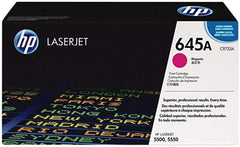 Hewlett-Packard - Magenta Toner Cartridge - Use with HP Color Laser Jet 5500, 5550 - Americas Industrial Supply