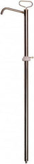 Value Collection - 3/4" Outlet, Stainless Steel Hand Operated Drum Pump - 16 oz per Stroke, 46" OAL, For Solvents, Acids & Other Corrosive Chemicals - Americas Industrial Supply