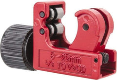 Value Collection - 1/8" to 7/8" Pipe Capacity, Tube Cutter - Cuts Copper - Americas Industrial Supply