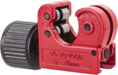 Value Collection - 1/8" to 5/8" Pipe Capacity, Tube Cutter - Cuts Copper - Americas Industrial Supply