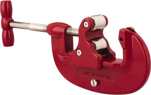 Value Collection - 5/8" to 2-1/8" Pipe Capacity, Tube Cutter - Cuts Copper - Americas Industrial Supply