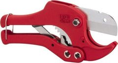 Value Collection - 1/8" to 1-5/8" Pipe Capacity, Pipe Cutter - Cuts Plastic - Americas Industrial Supply