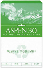 Boise - 11" x 17" White Copy Paper - Use with Laser Printers, High-Speed Copiers, Plain Paper Fax Machines - Americas Industrial Supply