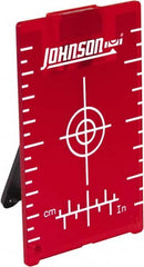 Johnson Level & Tool - Laser Level Magnetic Floor Target - Use With Laser Levels - Americas Industrial Supply