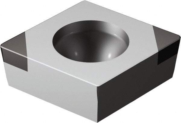 Sandvik Coromant - CCGW21.51 Grade 7025 CBN Turning Insert - Uncoated, 80° Diamond, 1/4" Inscr Circle, 3/32" Thick, 1/64" Corner Radius - Americas Industrial Supply