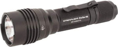 Streamlight - White LED Bulb, 750 Lumens, Industrial/Tactical Flashlight - Black Aluminum Body, 2 CR123A Lithium Batteries Included - Americas Industrial Supply