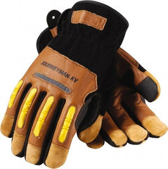 PIP - Size L Leather/Spandex/Lycra/Kevlar Work Gloves - DuPont Kevlar Lining, - Americas Industrial Supply