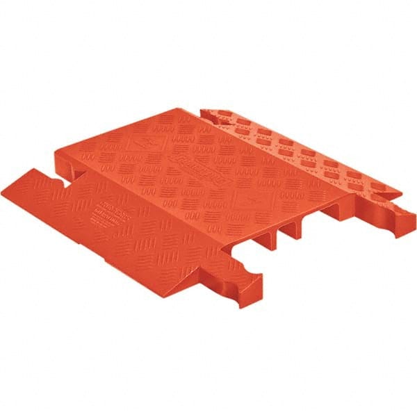 Checkers - On Floor Cable Covers Cover Material: Polyurethane Number of Channels: 3 - Americas Industrial Supply