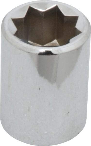 Proto - 5/8", 1/2" Drive, Standard Hand Socket - 8 Points, 1-1/2" OAL, Alloy Steel, Chrome Finish - Americas Industrial Supply