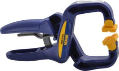 Irwin - 2" Jaw Opening Capacity, 2" Throat Depth, Spring Clamp - 50 Lb Clamping Pressure, 7-1/2" OAL - Americas Industrial Supply