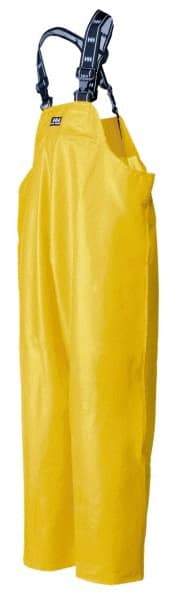 Helly Hansen - Size XL, Yellow, Rain Bib Overall - Open Ankle - Americas Industrial Supply
