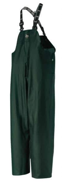 Helly Hansen - Size 2XL, Green, Rain Bib Overall - Open Ankle - Americas Industrial Supply