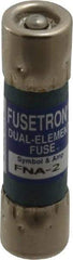 Cooper Bussmann - 250 VAC, 2 Amp, Time Delay Pin Indicator Fuse - Fuse Holder Mount, 1-1/2" OAL, 10 at 125 V kA Rating, 13/32" Diam - Americas Industrial Supply