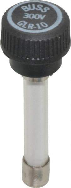 Cooper Bussmann - 300 VAC, 10 Amp, Fast-Acting Size Rejecting/NonRejecting Fuse - Fuse Holder Mount, 2-1/4" OAL, 10 at AC kA Rating, 15.9mm Diam - Americas Industrial Supply