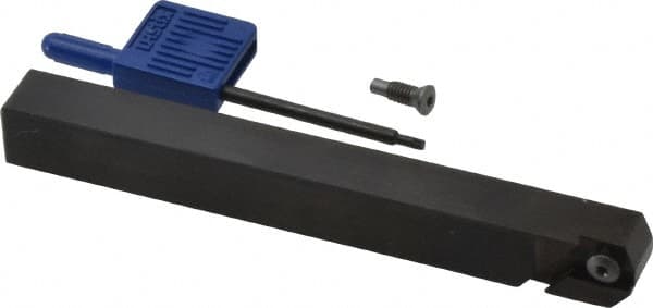 NTK - CTP, Left Hand Cut, 12mm Max Workpc Diam, CTP Insert, Indexable Cutoff Toolholder - 0.217 Max Depth of Cut, 1/2" Shank Width, 1/2" Shank Height, 120mm OAL - Americas Industrial Supply