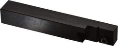 NTK - CTPW, Right Hand Cut, 20mm Max Workpc Diam, CTPW Insert, Indexable Cutoff Toolholder - 0.591 Max Depth of Cut, 16mm Shank Width, 5/8" Shank Height, 120mm OAL - Americas Industrial Supply