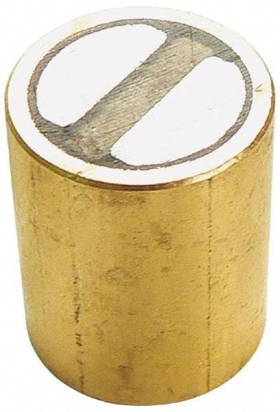 Mag-Mate - 16mm Diam, 2mm High, 6.9 Lb Average Pull Force, Samarium Cobalt Rare Earth Pot Magnet - Unfinished, Aluminum Insulated - Americas Industrial Supply