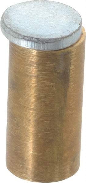 Mag-Mate - 1mm Diam, 2mm High, 2.2 Lb Average Pull Force, Samarium Cobalt Rare Earth Pot Magnet - Unfinished, Aluminum Insulated - Americas Industrial Supply