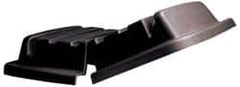 Rubbermaid - 59-7/8" Long x 34-3/4" Wide x 5" High, Black Polyethylene Hinged Lid - Use with Rubbermaid 4727 Heavy Duty Utility Truck - Americas Industrial Supply