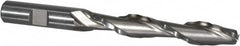 Weldon - 1/2" Diam, 3" LOC, 2 Flute High Speed Steel Roughing & Finishing Square End Mill - Uncoated, 5" OAL, 1/2" Shank Diam, Weldon Shank, 30° Helix, Centercutting - Americas Industrial Supply