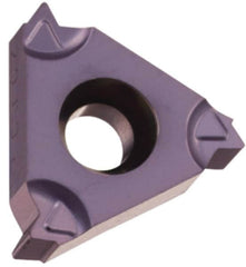 Hertel - 16IL Internal Left Hand ISO Laydown Threading Insert - Grade HG225TR, TiAlN Coated Carbide, 3/8" Inscribed Circle - Americas Industrial Supply