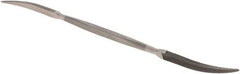 Grobet - 7" Riffler Precision Swiss Pattern File - Silversmith's Handle - Americas Industrial Supply