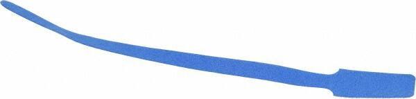 SpeedTech - 15" Long Blue Nylon & Polyethylene Hook & Loop Strap - 50 Lb Tensile Strength - Americas Industrial Supply