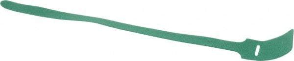 SpeedTech - 15" Long Green Nylon & Polyethylene Hook & Loop Strap - 50 Lb Tensile Strength - Americas Industrial Supply