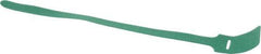 SpeedTech - 15" Long Green Nylon & Polyethylene Hook & Loop Strap - 50 Lb Tensile Strength - Americas Industrial Supply