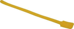 SpeedTech - 11" Long Yellow Nylon & Polyethylene Hook & Loop Strap - 40 Lb Tensile Strength - Americas Industrial Supply