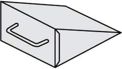 NMC - 10" Wide x 6" High x 8" Deep, Steel Wheel Chock - Americas Industrial Supply