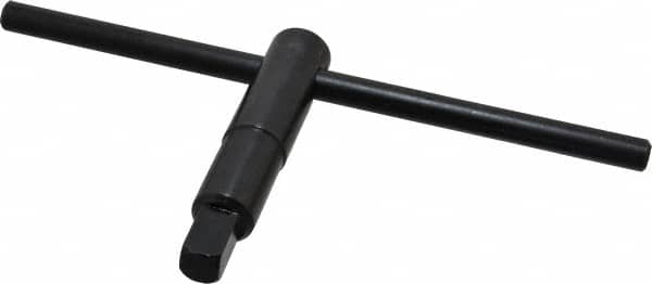 Interstate - 6, 8" Chuck Diam Compatibility, Lathe Chuck Key - 4" Body Length, 7/16" Actual Key Square Size - Americas Industrial Supply